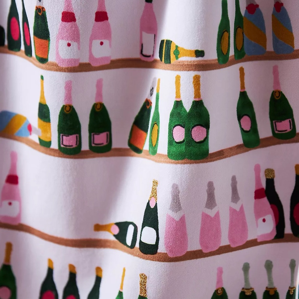 Anthropologie Sip Sip Hooray Dish Towel NWT - Picture 2 of 2